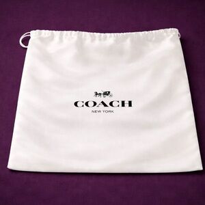 Coach White Storage Bag